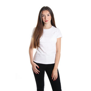 Calvin Klein dámské bílé tričko Classic - L (112)